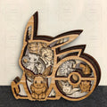 Cute Monster Multilayer Laser Cut SVG, Electric Mouse & Fox Creature 3D Layered Wood Art, Glowforge Anime Decor Digital Download