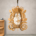 Bee Honeycomb Floral Pendant Lamp Laser Cut Files SVG DXF CDR Digital Download Wooden Chandelier Vector Plans for CNC