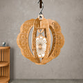 3D Pumpkin Lantern Laser Cut Files SVG DXF, Hanging Wooden Pumpkin Lamp Digital Download, Halloween Fall Decor Glowforge Plan